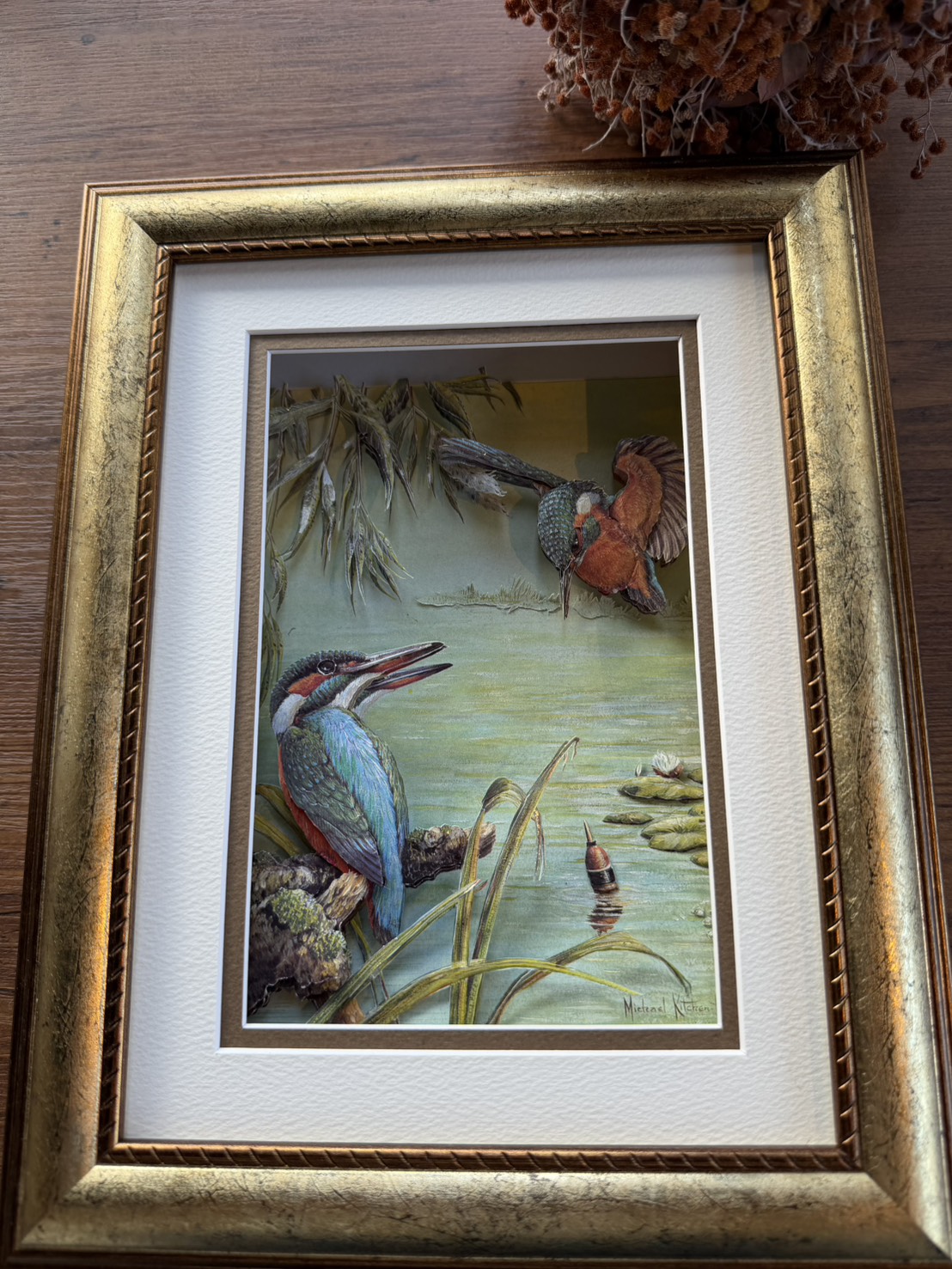 青島さん　かわせみ